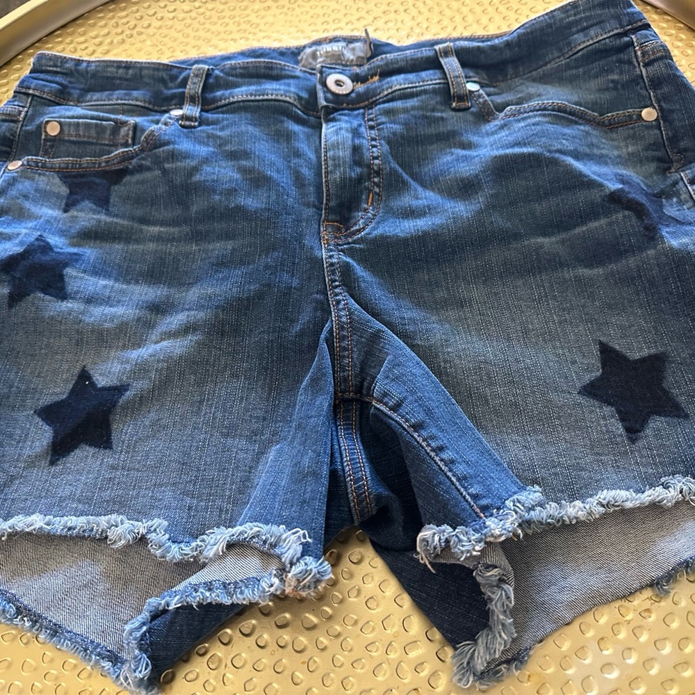 Torrid Blue Denim Shorts